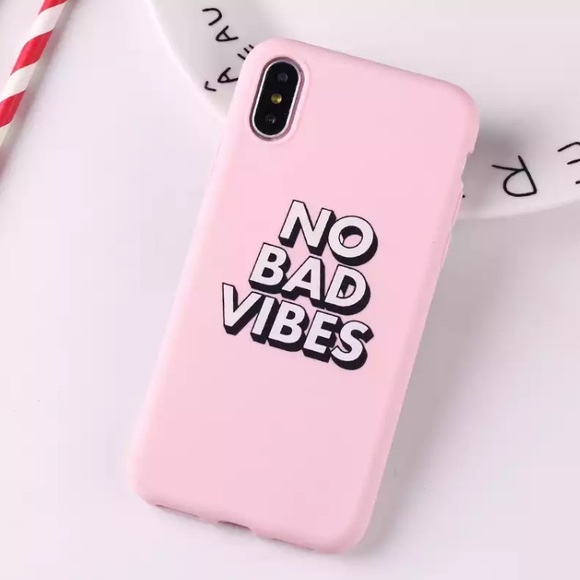 FINAL SALE iPhone X/XS/XR Case Candy No Bad Vibes - Picture 2 of 3